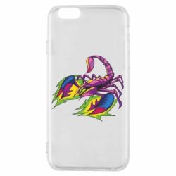 Чехол для iPhone 6/6S Scorpion tattoo - PrintSalon