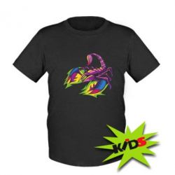 Детская футболка Scorpion tattoo - PrintSalon