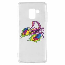 Чехол для Samsung A8 2018 Scorpion tattoo - PrintSalon
