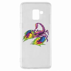 Чехол для Samsung A8+ 2018 Scorpion tattoo - PrintSalon