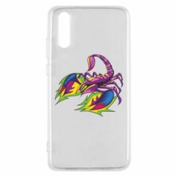 Чехол для Huawei P20 Scorpion tattoo - PrintSalon