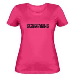 Женская футболка Scorpions - PrintSalon