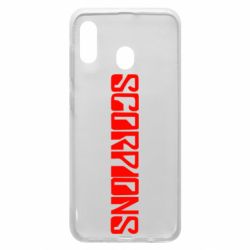 Чехол для Samsung A20 Scorpions - PrintSalon