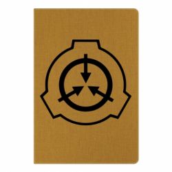 Блокнот с принто SCP logo - PrintSalon
