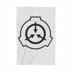 Полотенце с принтом SCP logo - PrintSalon