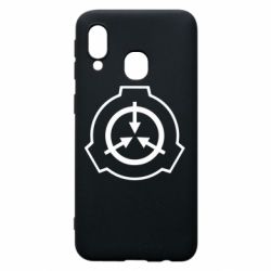 Чехол для Samsung A40 SCP logo - PrintSalon