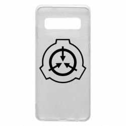 Чехол для Samsung S10 SCP logo - PrintSalon