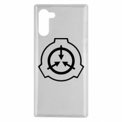 Чехол для Samsung Note 10 SCP logo - PrintSalon