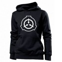 Женское худи SCP logo - PrintSalon