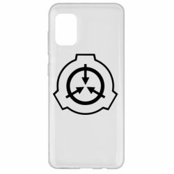 Чехол для Samsung A31 SCP logo - PrintSalon