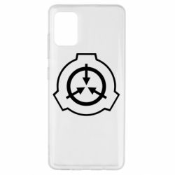 Чехол для Samsung A51 SCP logo - PrintSalon