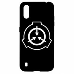 Чехол для Samsung A01/M01 SCP logo - PrintSalon