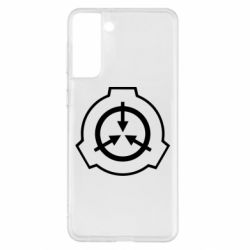 Чехол для Samsung S21+ SCP logo - PrintSalon