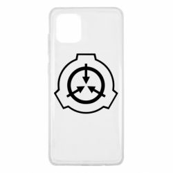 Чехол для Samsung Note 10 Lite SCP logo - PrintSalon