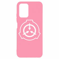 Чехол для Xiaomi Redmi Note 10 SCP logo - PrintSalon