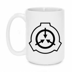 Чашка 420ml SCP logo - PrintSalon