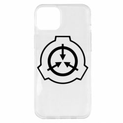 Чехол для iPhone 14 Plus SCP logo - PrintSalon