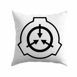 Подушка SCP logo - PrintSalon