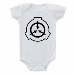 Детский бодик SCP logo - PrintSalon