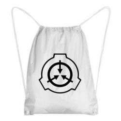 Рюкзак-мешок SCP logo - PrintSalon