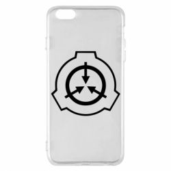Чехол для iPhone 6 Plus/6S Plus SCP logo - PrintSalon