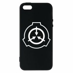 Чехол для iPhone5/5S/SE SCP logo - PrintSalon