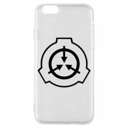Чехол для iPhone 6/6S SCP logo - PrintSalon