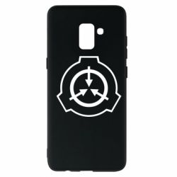Чехол для Samsung A8+ 2018 SCP logo - PrintSalon