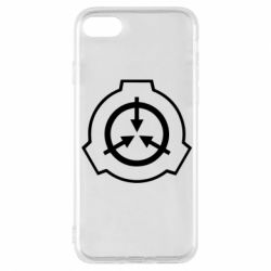 Чехол для iPhone 8 SCP logo - PrintSalon