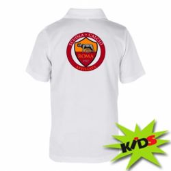 Дитяче поло Scuola logo - PrintSalon