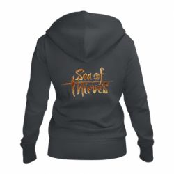 Женское худи на молнии Sea of Thieves logo - PrintSalon