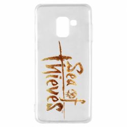 Чехол для Samsung A8 2018 Sea of Thieves logo - PrintSalon