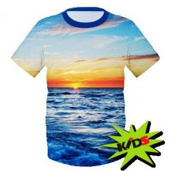 Детская 3D футболка Sea - PrintSalon