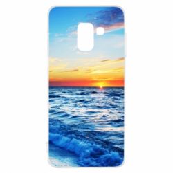 Чехол для Samsung A8 2018 Sea - PrintSalon