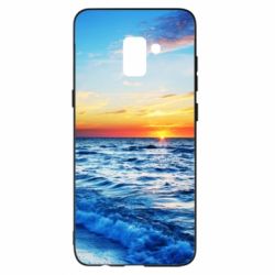 Чехол для Samsung A8+ 2018 Sea