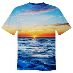 Мужская футболка 3D Sea - PrintSalon