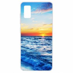Чехол для Samsung A41 Sea