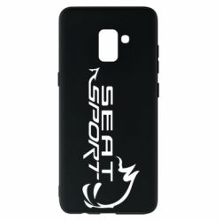 Чехол для Samsung A8+ 2018 SEAT SPORT - PrintSalon