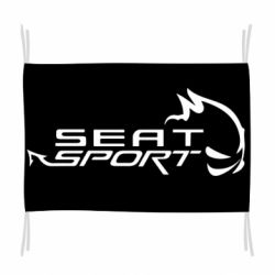 Флаг SEAT SPORT - PrintSalon