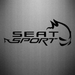 Наклейка SEAT SPORT - PrintSalon