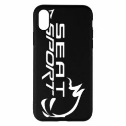 Чехол для iPhone X/Xs SEAT SPORT - PrintSalon
