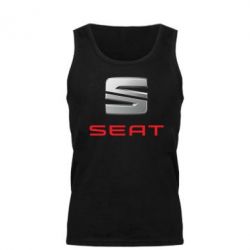 Мужская майка Сеат - PrintSalon
