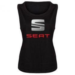 Женская майка Сеат - PrintSalon