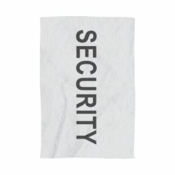 Полотенце с принтом Security - PrintSalon