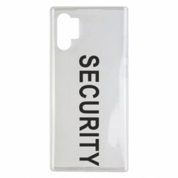 Чехол для Samsung Note 10 Plus Security - PrintSalon