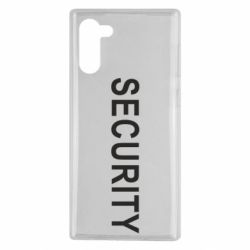 Чехол для Samsung Note 10 Security - PrintSalon