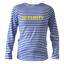 Тельняшка с длинным рукавом Security - PrintSalon