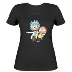 Женская футболка See Morti - PrintSalon