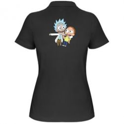 Женское поло See Morti - PrintSalon