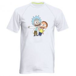 Мужская футболка для спорта See Morti - PrintSalon